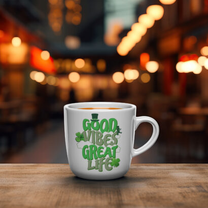 Good Vibes Coffee Cup