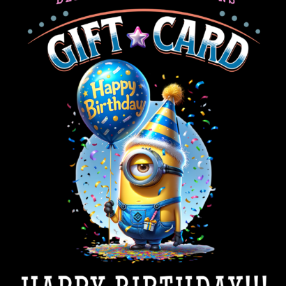 Gift Card for Birthday