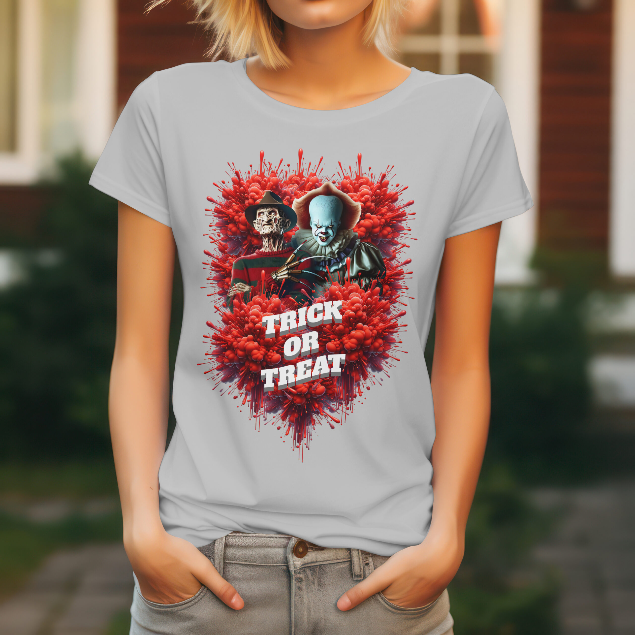Freddy and Pennywise - Blood Explosion