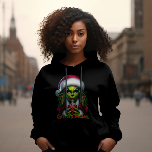 Grinch Mama Hoodies - Image 7