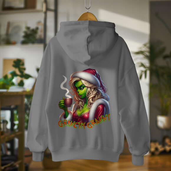 Grinch Mama Hoodies - Image 4