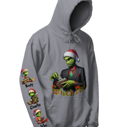 Grinch Papa Hoodies