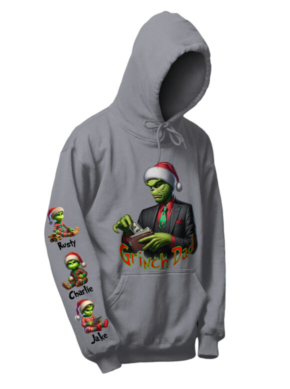 Grinch Papa Hoodies