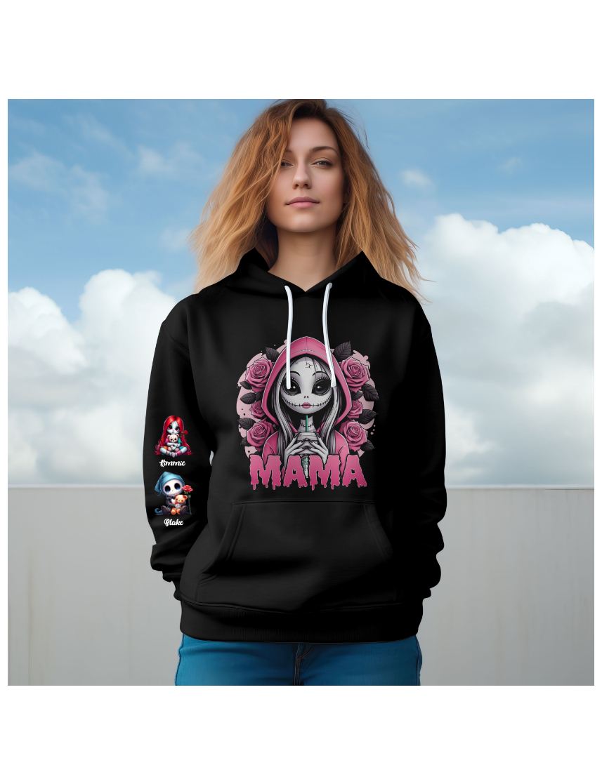 Nightmare Before Christmas - Mama and Kids Hoodie