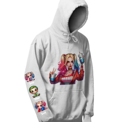 Harley Quinn - Mama and Kids Hoodie