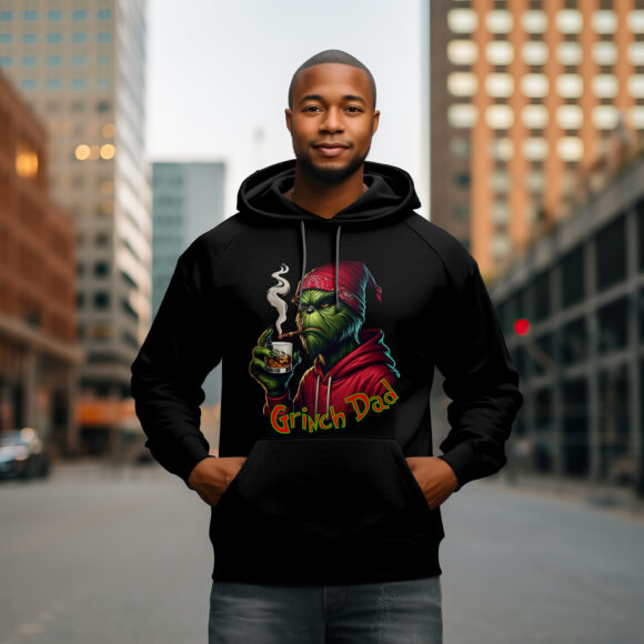Grinch Papa Hoodies - Image 7