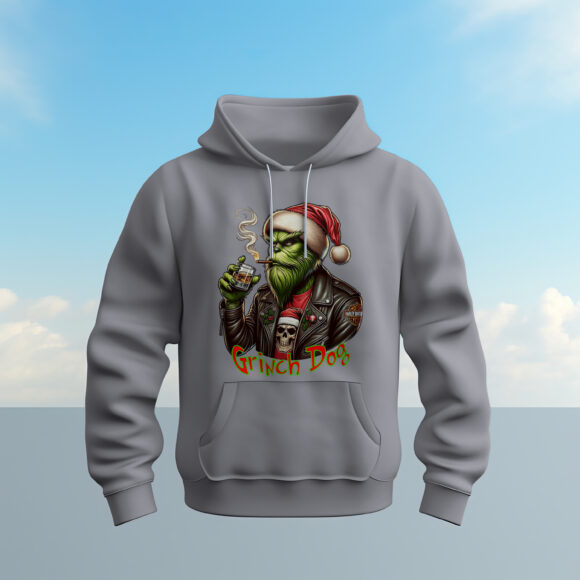 Grinch Papa Hoodies - Image 5