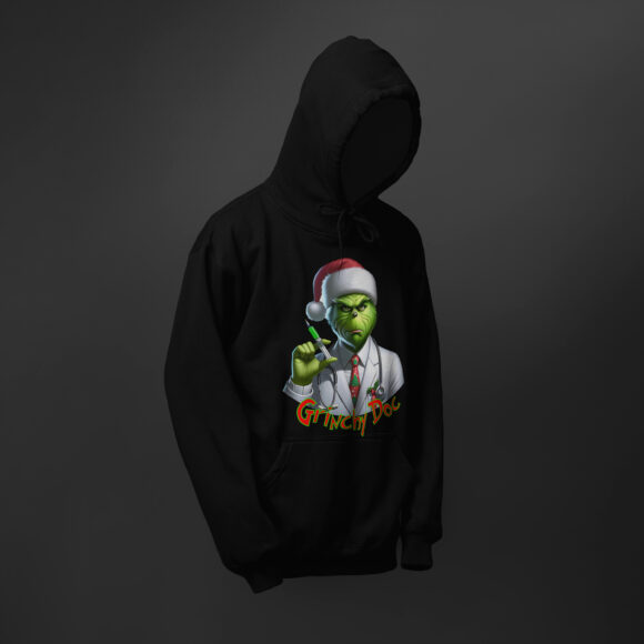 Grinch Papa Hoodies - Image 4