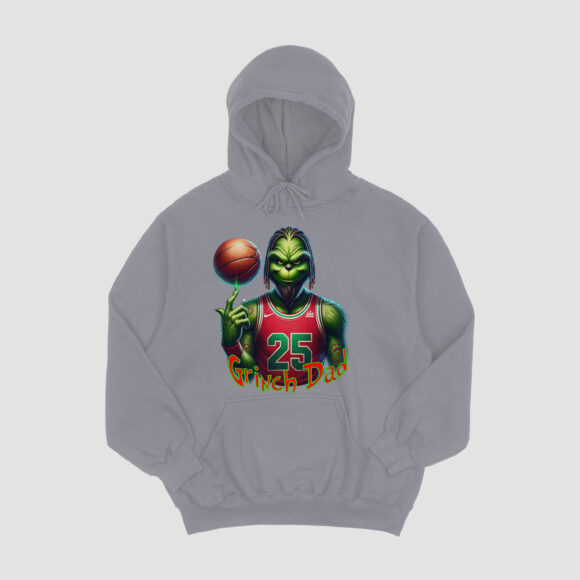 Grinch Papa Hoodies - Image 2