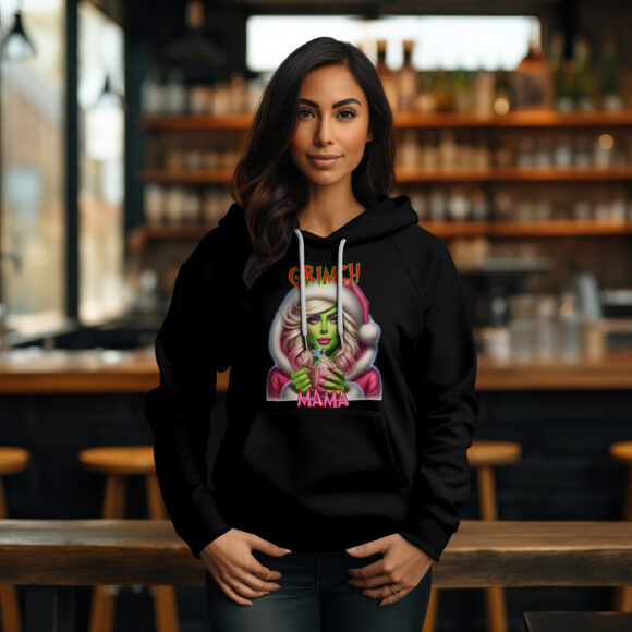 Grinch Mama Hoodies - Image 9