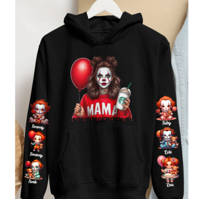 It - Mama and Kids Hoodie