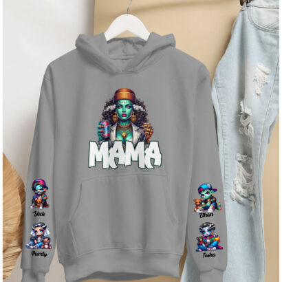 Frankenstein - Mama and Kids Hoodie