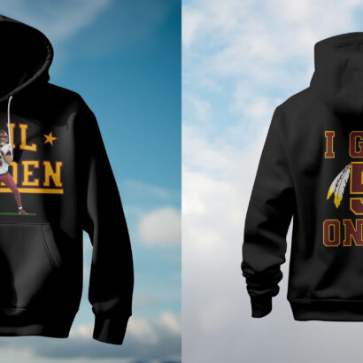 Jayden Daniels - I Got 5 On It (front and back)