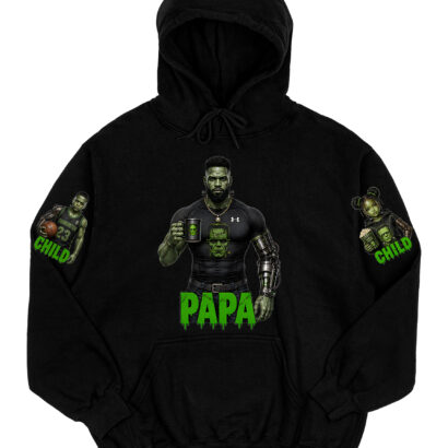 Frankensteins Monster Custom Papa Hoodie